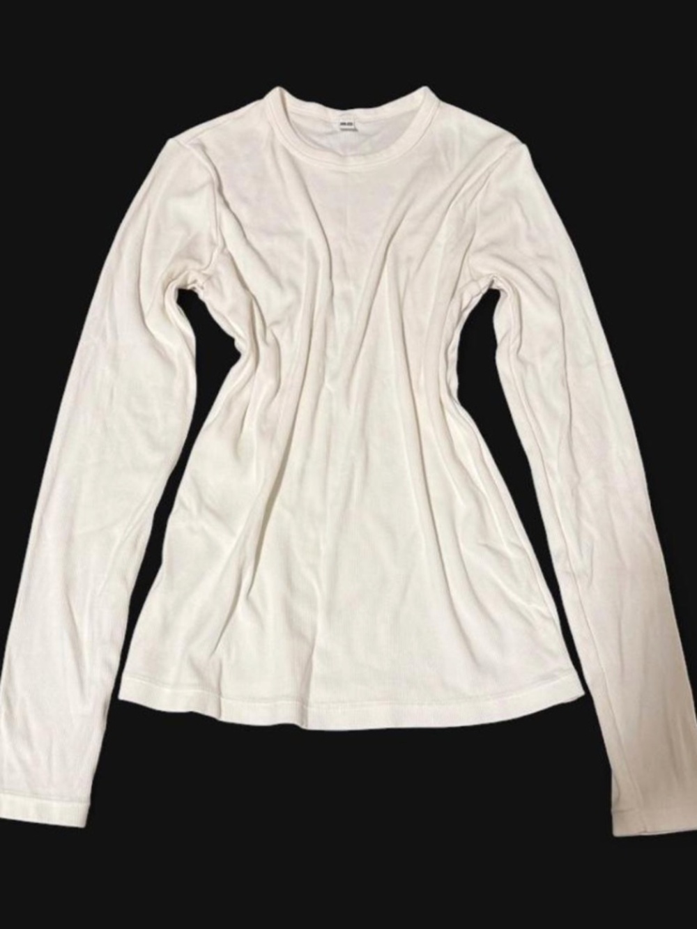 UNIQLO Women's White Long Sleeve
